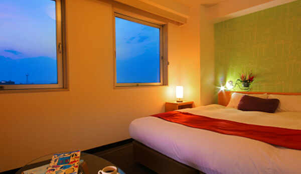 【キングダブル】200cm幅／21平米＜無料Wi-Fi＞