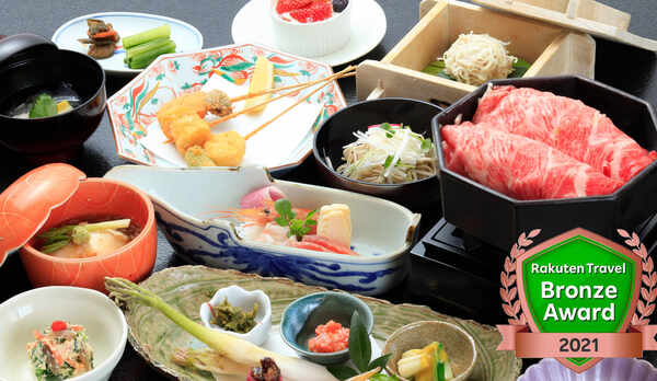 北信州の山、川の幸　旬の素材にこだわった郷土会席料理(一例)