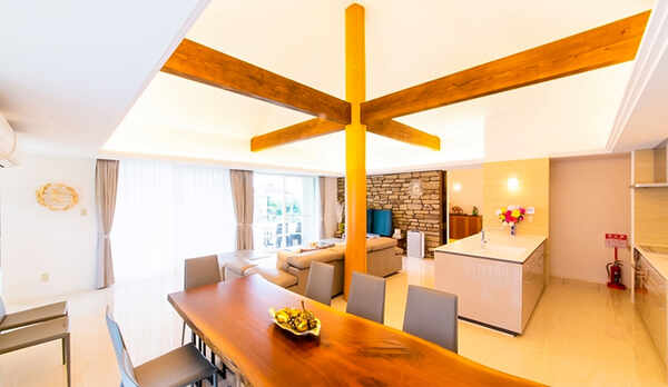 ・【Sun Suite】一番の高台にあり、光と太陽と風を感じられるくつろぎの空間です