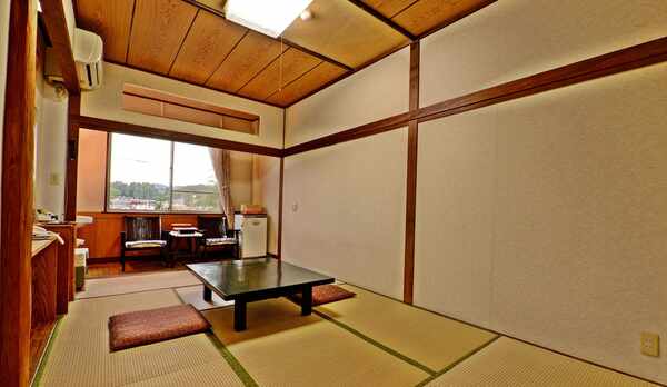 *【和室８畳】久慈川も望むことができる和室8畳のお部屋です。