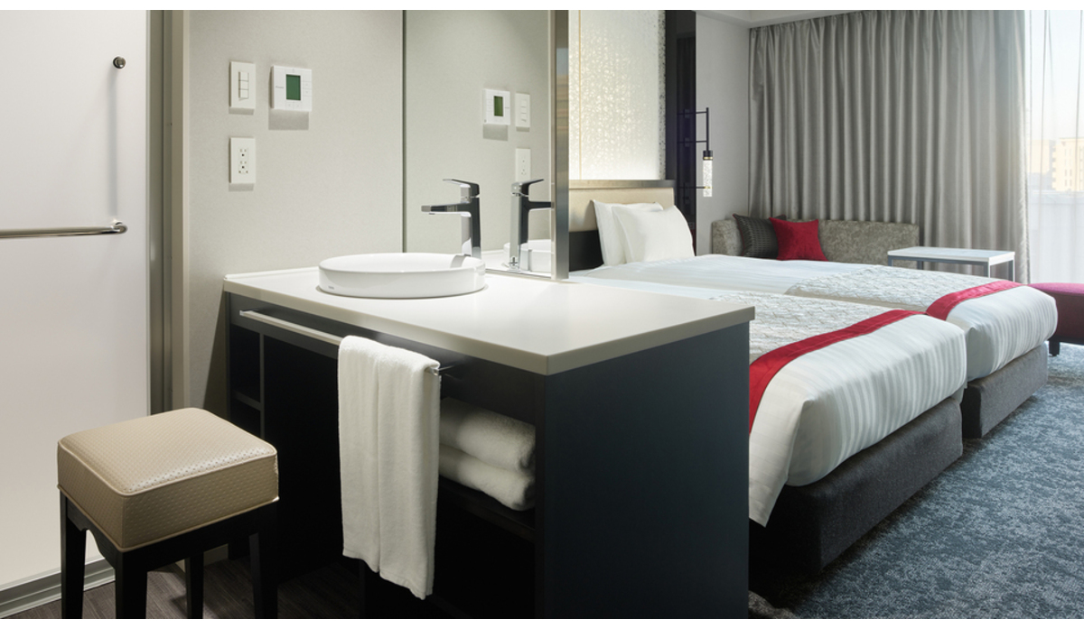 コンフォートツイン【禁煙】24.3㎡　ベッド幅123cm　