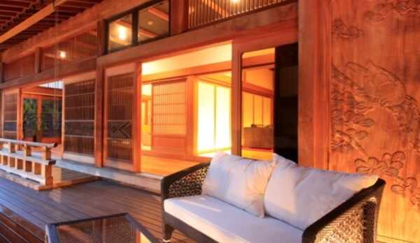 プレジデンシャルスイート 本殿 光の間（テラス）