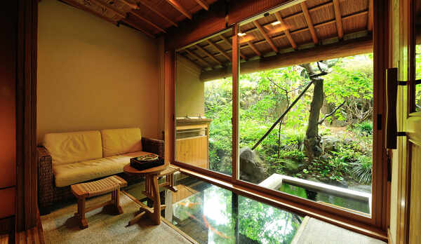 「桂の間」温泉露天風呂付和室十畳