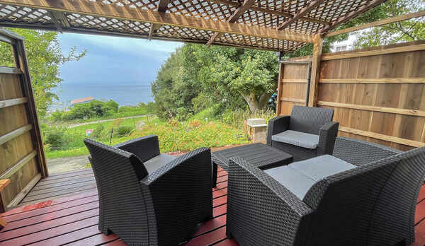 コテージ2　瀬戸内の風景が一望できるテラス