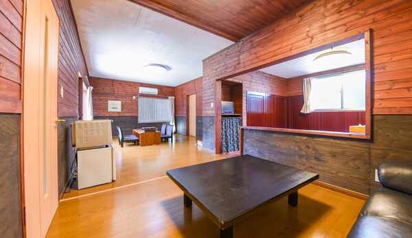 *ドッグラン付コテージ/コテージ内は冷蔵庫や電子レンジなども完備