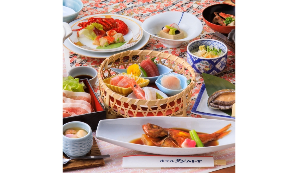 三大味覚の献立一例です