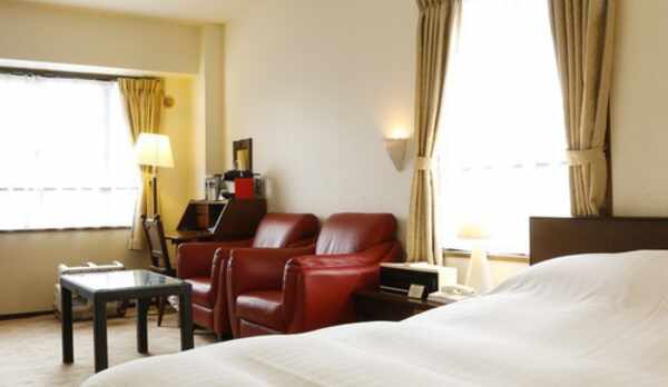 ◆デラックスダブル【25平米/172㎝幅ベッド1台】※画像は一例◆