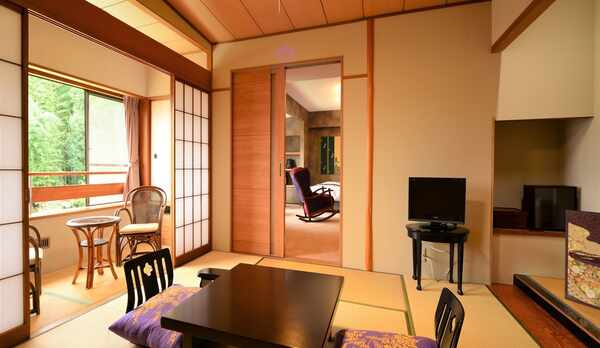 【特別室　嵐】檜温泉付離れ和洋室