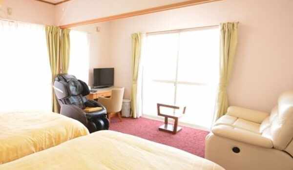 ＜和洋室ベッドタイプ＞