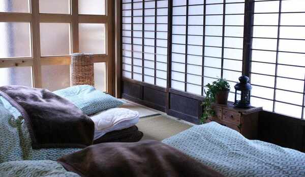 布団スタイルです。