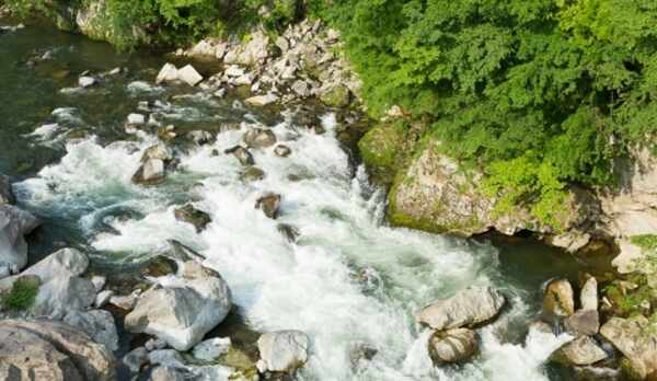 鬼怒川の清流