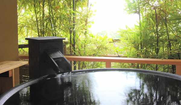 客室温泉露天風呂【ねぎの間】