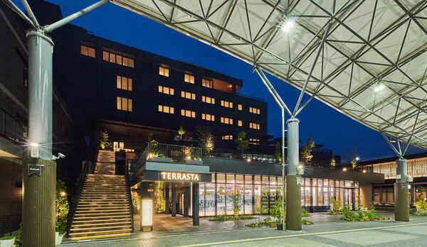 HOTEL TERRASTA外観　夜