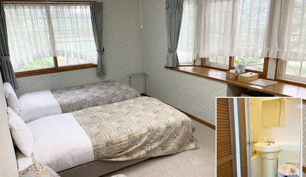 洋室ツイン（バス・トイレ付）