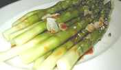 アスパラのオイスターソースがけ