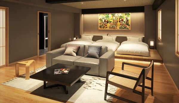 【スーペリアスイートトリプル】※イメージ。現在、内装思案中につき、変更になる場合がございます。