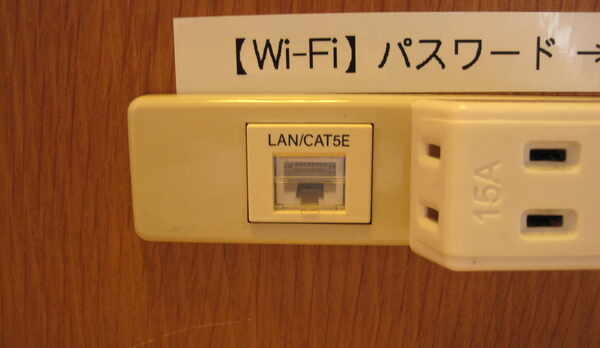 インターネット　Wi-Fi / 有線LAN