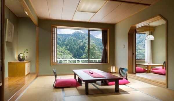 【客室（和室）一例】大自然に囲まれた癒しの和室空間