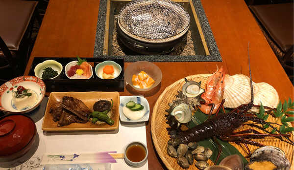 炉端焼きメニュー（夕食）