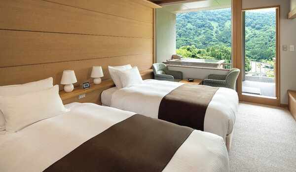 露天風呂付客室（ツイン）