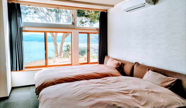 【海の見えるツインルーム】オーシャンビューは絶景