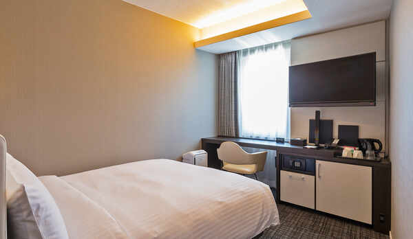 シングル（朝）［16平米/ベッド幅140cm×1台/1名様］