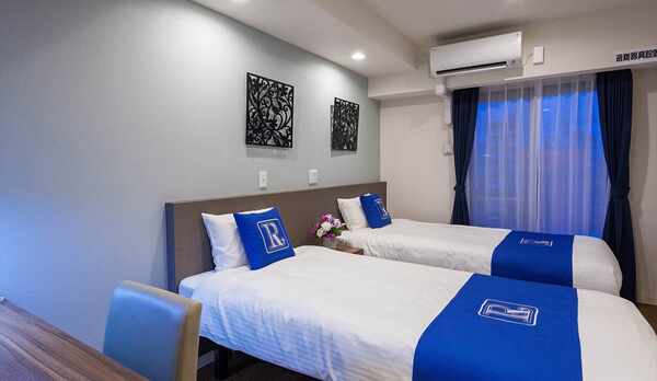 プレミア　ライトツイン　20.9㎡　電子レンジ・洗濯乾燥機付き