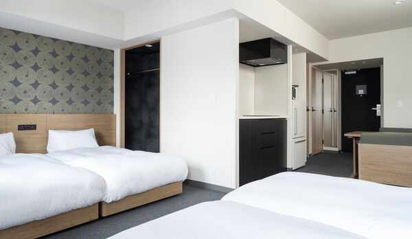 ファミリースタンダードルーム（4シングル）