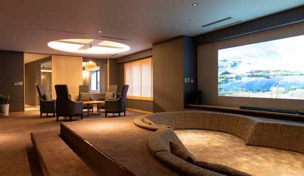 【禁煙】山側の温泉＆寝湯付客室「連珠」（160平米）