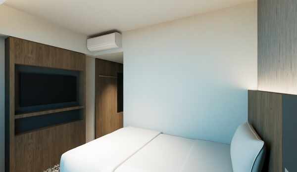 （2）スタンダードシングル（セミダブルベッド）・セミダブル