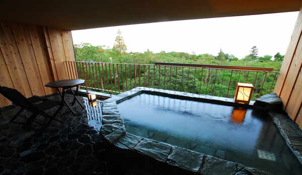 客室露天風呂