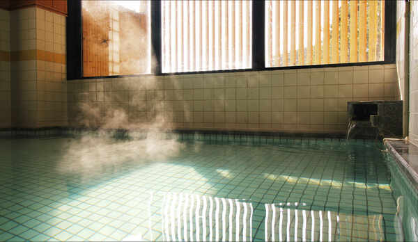 女湯＿滞在中は何度でも入浴可能です♪