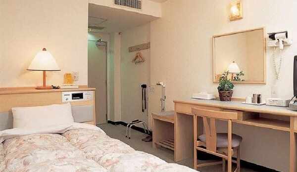 シングル室内（■客室内線電話、無し）