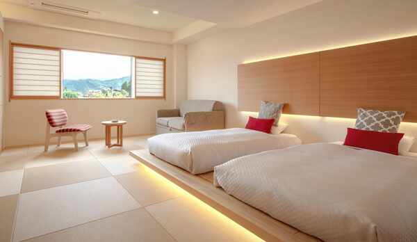 ジャパニーズモダン和室ローベッド（一例）