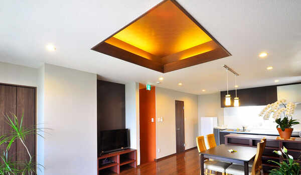 【フロント側2F・リビングダイニング】2018年夏OPEN！新築で快適な広々空間。