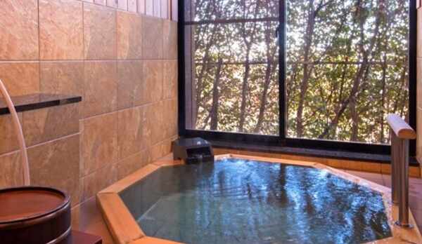 客室展望風呂　一例