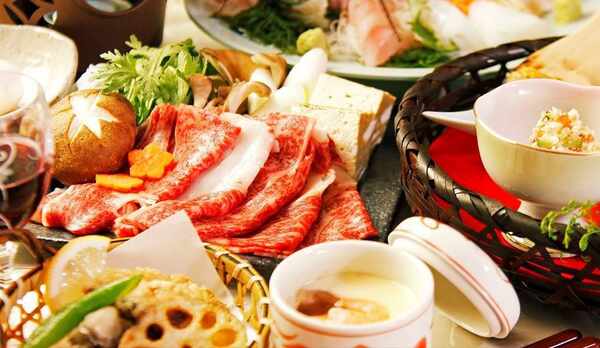 お客さま口コミ五つ星の夕食