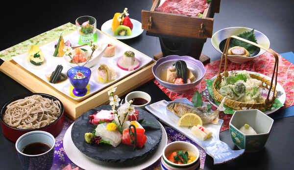 ■山菜会席／里山の春が満載♪