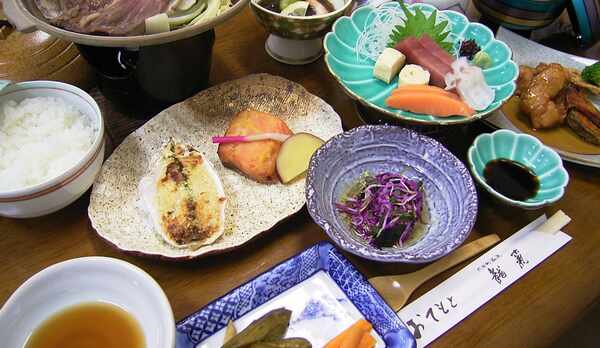 *旬のお料理（夕食一例）