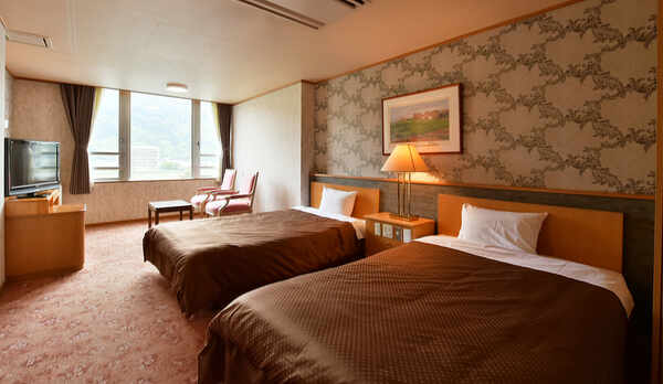 洋室ツインルームの一例