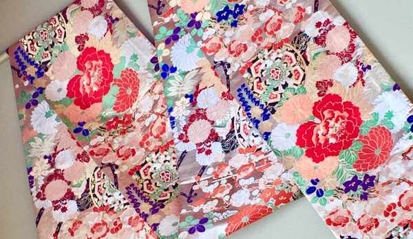 帯タペストリー　和室