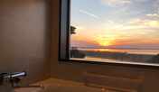 夕焼け（霞みの景）