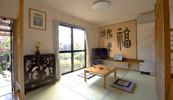 ・【100％源泉掛け流し・露天風呂付】離れの和洋室一例