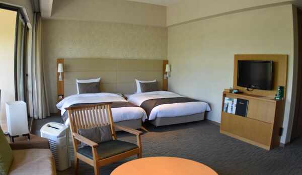 【＜森のフロア＞エグゼクティブツイン】38㎡　&ldquo;裏磐梯のさわやかな朝&rdquo;（禁煙）