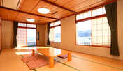 グループ様に最適な広めの和室＜全室オーシャンビュー＞