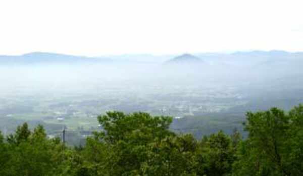 バルコニーからの景色