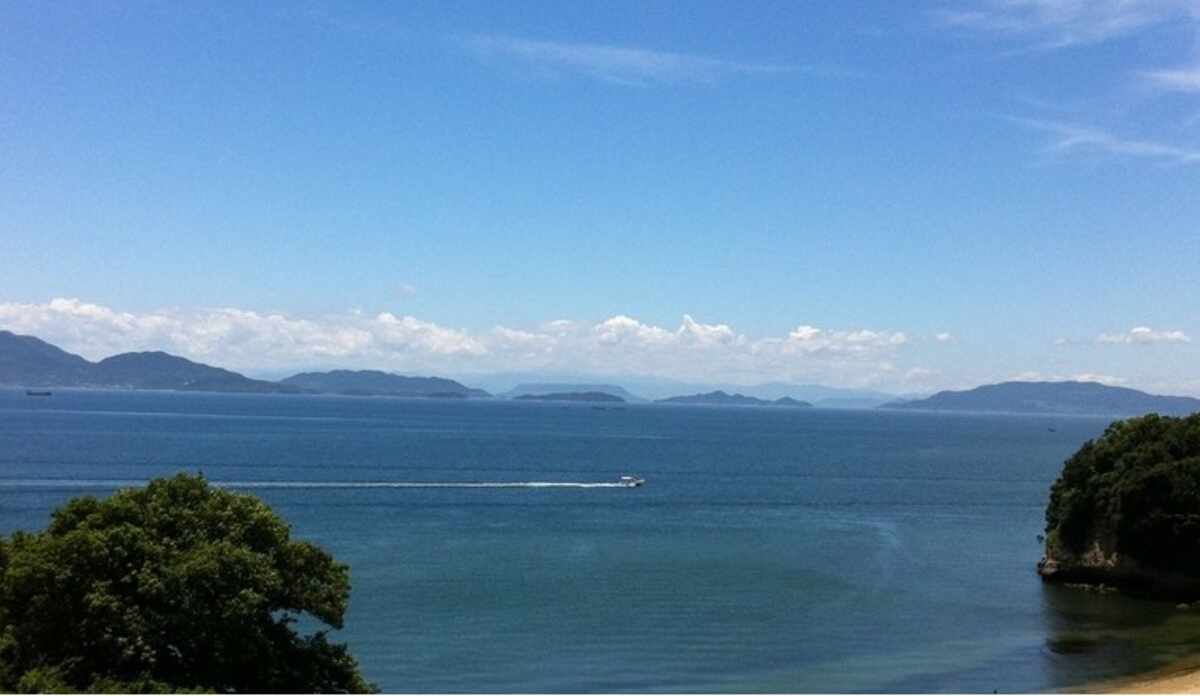 お部屋からの景色☆　ゆったりとした潮の流れを畳のお部屋でのんびり☆