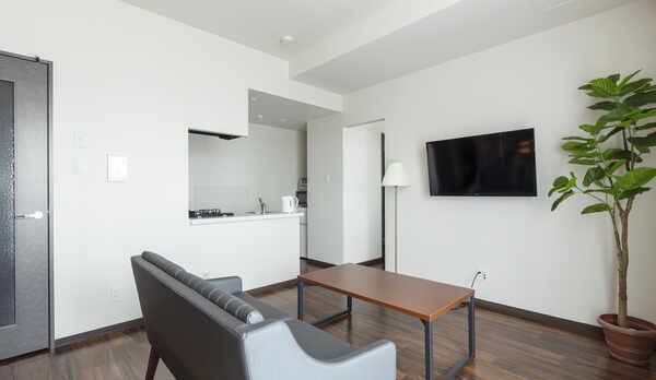 ツインタイプのリビングルーム