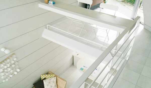 *部屋一例／白を基調にした爽やかなインテリア。