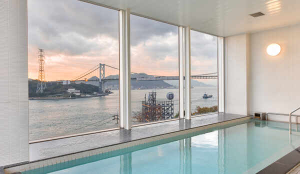 *【お風呂：周防】関門海峡を眺めながら至福のひと時&hellip;
